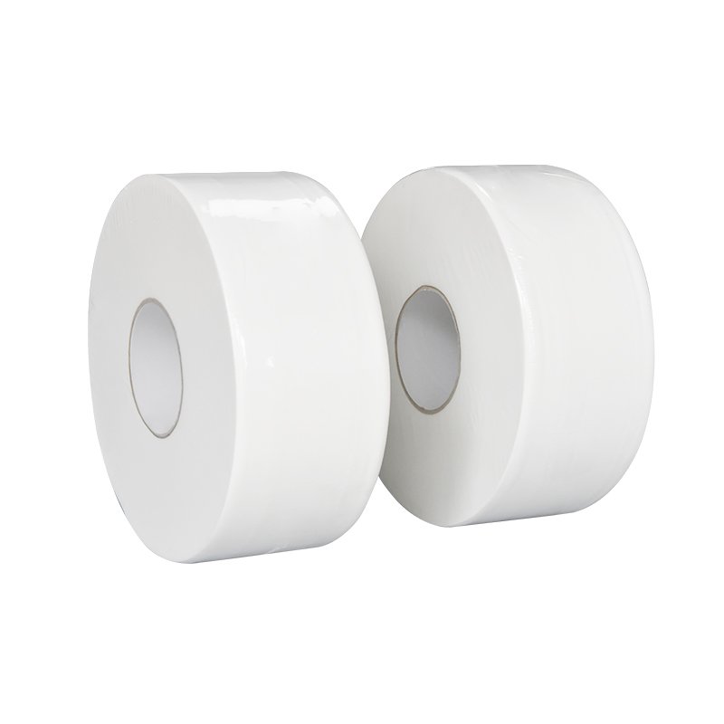 Jumbo roll toilet paper - high capacity virgin pulp restroom tissue
