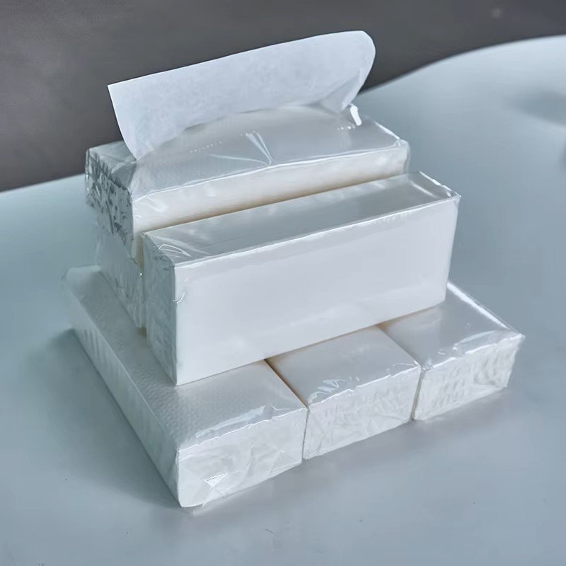 Multifold virgin pulp paper hand towels for commercial dispensers