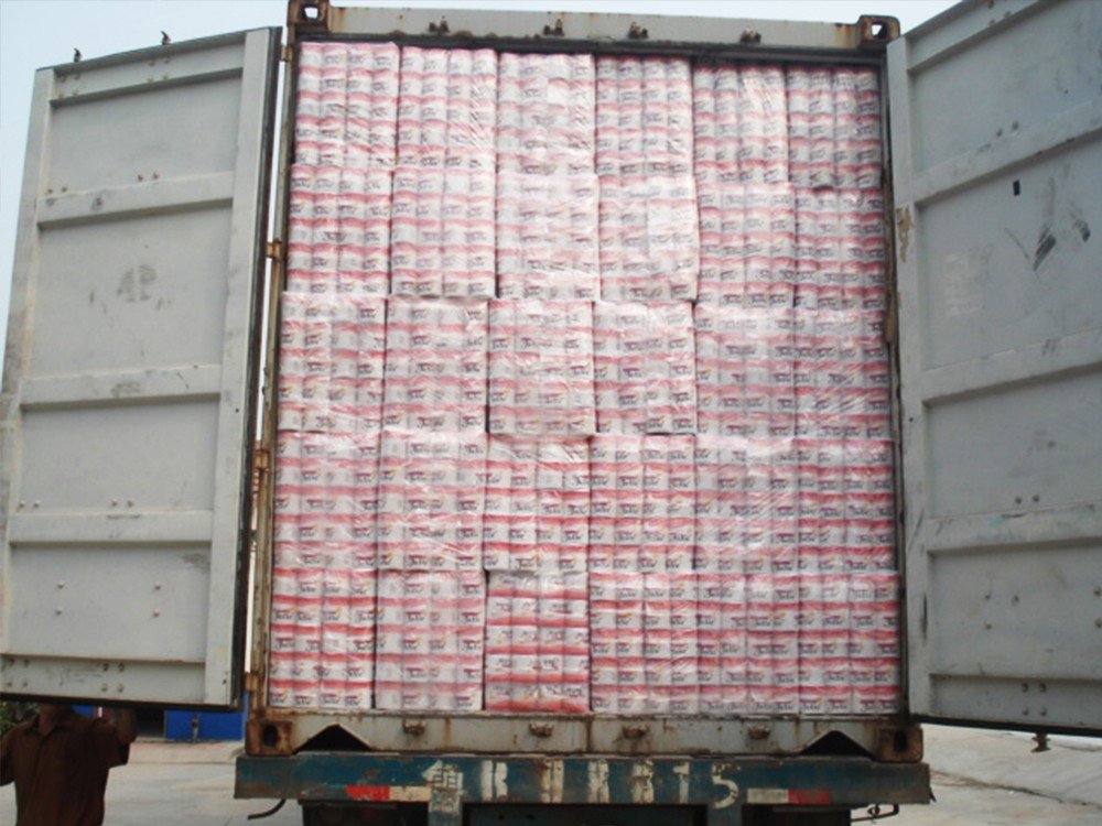 20GP/40HQ container loading of virgin wood pulp tissue paper